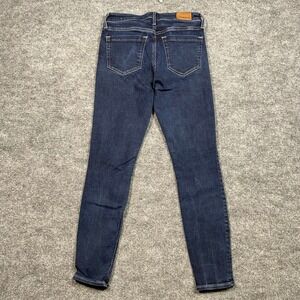 Revtown Decade Denim Skinny Jeans Women 27 Regular Dark Wash Blue Mid Rise